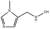 1H-Imidazole-5-methanamine, N-hydroxy-1-methyl- Structure