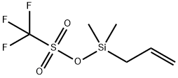 二甲基-烯丙基硅烷基 三氟甲磺酸盐 结构式