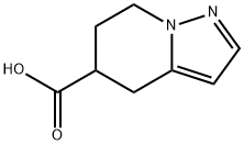 4,5,6,7-tetrahydropyrazolo[1,5-a]pyridine-5-carboxylic acid,1504461-56-6,结构式