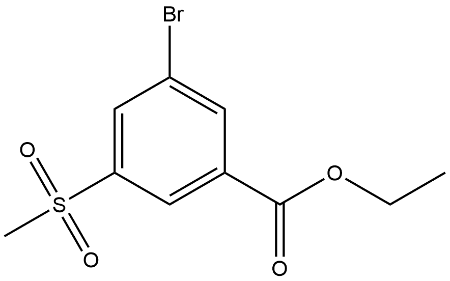 1505741-48-9 Ethyl 3-bromo-5-(methylsulfonyl)benzoate