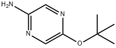 2-Pyrazinamine, 5-(1,1-dimethylethoxy)- 结构式