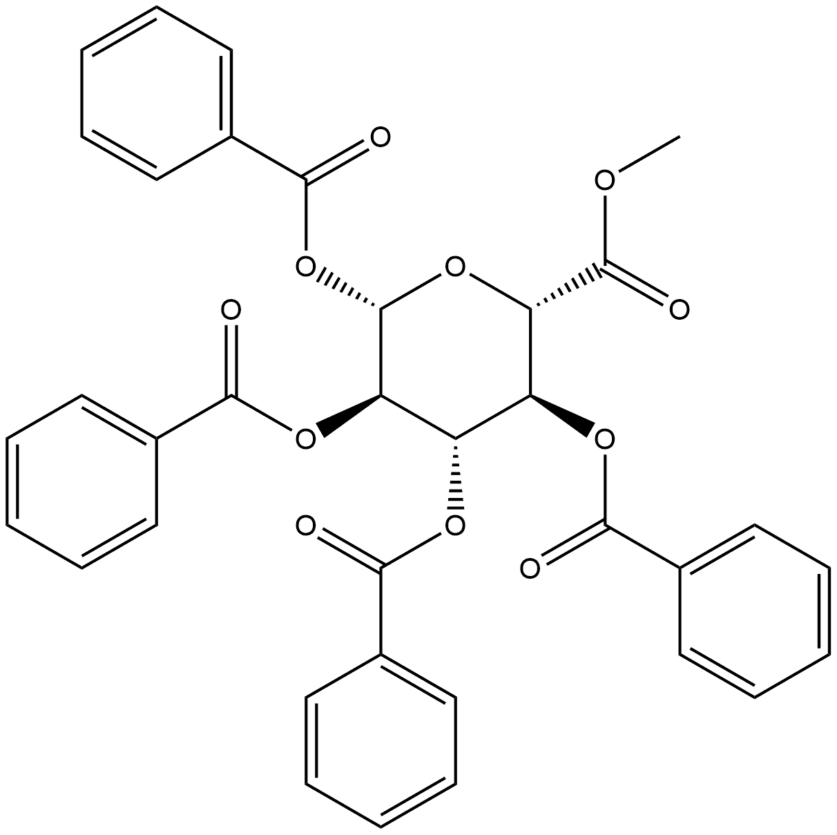 150608-11-0 β-D-Glucopyranuronic acid, methyl ester, 1,2,3,4-tetrabenzoate
