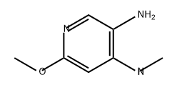 3,4-Pyridinediamine, 6-methoxy-N4-methyl-|6-甲氧基-N4-甲基吡啶-3,4-二胺