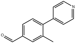 3-Methyl-4-(pyridin-4-yl)benzaldehyde Structure