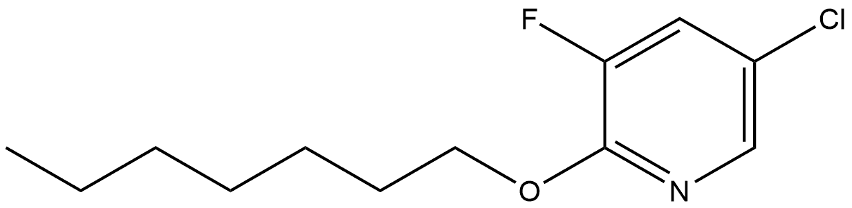 5-Chloro-3-fluoro-2-(heptyloxy)pyridine,1507297-53-1,结构式