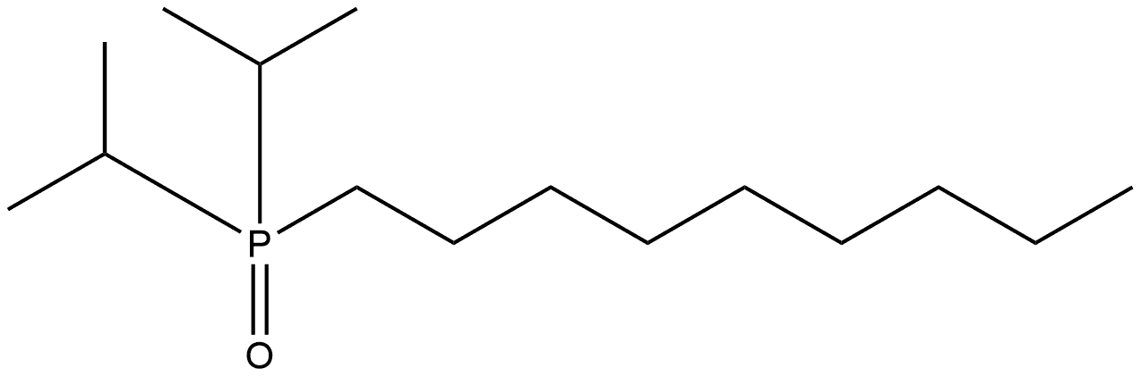 Diisopropyl Nonyl Phosphine Oxide Struktur