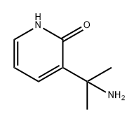 2(1H)-Pyridinone, 3-(1-amino-1-methylethyl)- 化学構造式