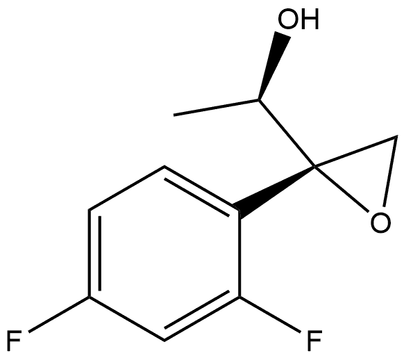 2-Oxiranemethanol, 2-(2,4-difluorophenyl)-α-methyl-, (αR,2S)-