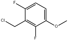 2-(chloromethyl)-1,3-difluoro-4-methoxybenzene Structure