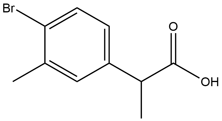 1509008-41-6 2-(4-bromo-3-methylphenyl)propanoic acid