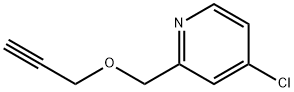 4-氯-2-((丙-2-炔-1-基氧基)甲基)吡啶 结构式