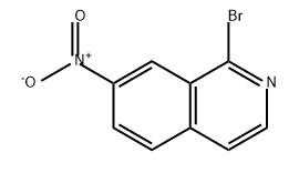 Isoquinoline, 1-bromo-7-nitro- Struktur