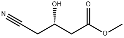 Butanoic acid, 4-cyano-3-hydroxy-, methyl ester, (3S)- 结构式