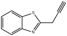 2-(丙-2-炔-1-基)苯并[D]噻唑 结构式