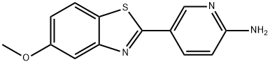 2-Pyridinamine, 5-(5-methoxy-2-benzothiazolyl)-,1511457-82-1,结构式