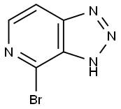 3H-1,2,3-Triazolo[4,5-c]pyridine, 4-bromo- Struktur