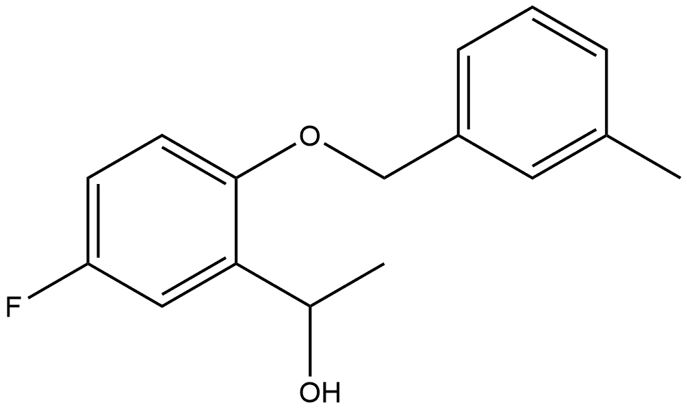 1512386-51-4 5-Fluoro-α-methyl-2-[(3-methylphenyl)methoxy]benzenemethanol