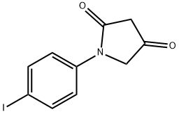 1-(4-Iodophenyl)-2,4-pyrrolidinedione Struktur