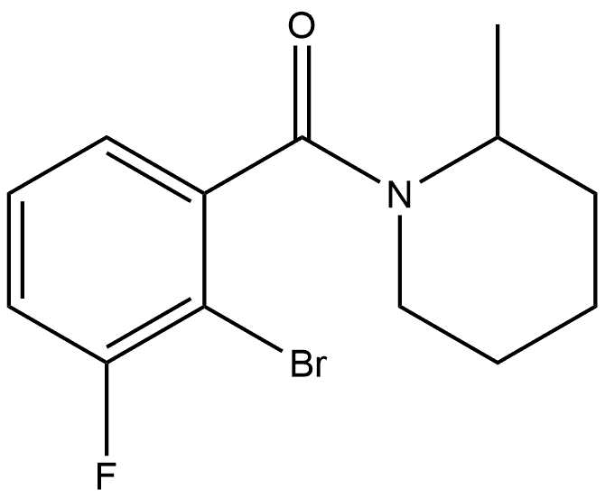 1513012-93-5 (2-Bromo-3-fluorophenyl)(2-methyl-1-piperidinyl)methanone