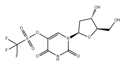 Uridine, 2'-deoxy-5-[[(trifluoromethyl)sulfonyl]oxy]- (9CI)