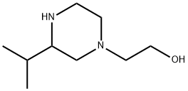 2-[3-(propan-2-yl)piperazin-1-yl]ethan-1-ol Struktur