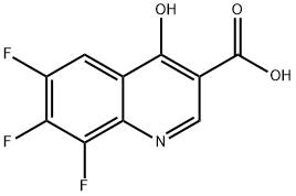 3-Quinolinecarboxylic acid, 6,7,8-trifluoro-4-hydroxy-
