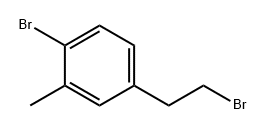 1-Bromo-4-(2-bromoethyl)-2-methylbenzene Structure