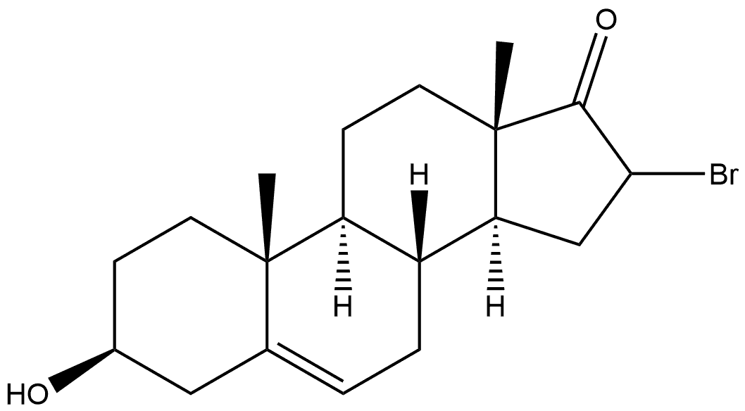 Androst-5-en-17-one, 16-bromo-3-hydroxy-, (3β)-