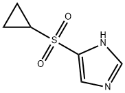 5-(cyclopropanesulfonyl)-1H-imidazole Structure