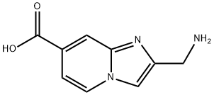 2-(aminomethyl)imidazo[1,2-a]pyridine-7-carboxylic acid dihydrochloride Structure