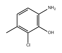 Phenol, 6-amino-2-chloro-3-methyl- Structure
