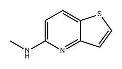 N-甲基噻吩并[3,2-B]吡啶-5-胺 结构式