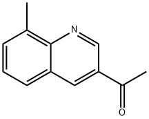 1-(8-methyl-3-quinolyl)ethanone Structure