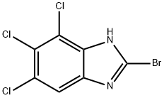 1520072-94-9 1H-Benzimidazole, 2-bromo-5,6,7-trichloro-