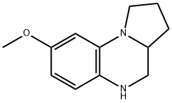 PYRROLO[1,2-A]QUINOXALINE, 1,2,3,3A,4,5-HEXAHYDRO-8-METHOXY-, 1520491-27-3, 结构式