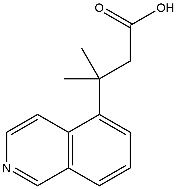 1520742-33-9 β,β-Dimethyl-5-isoquinolinepropanoic acid