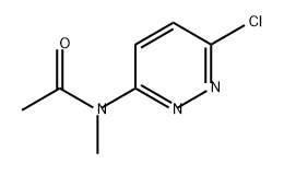 Acetamide, N-(6-chloro-3-pyridazinyl)-N-methyl- Structure