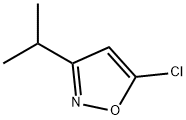 Isoxazole, 5-chloro-3-(1-methylethyl)- Structure