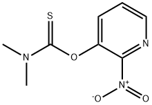 Carbamothioic acid, dimethyl-, O-(2-nitro-3-pyridinyl) ester (9CI) Structure