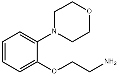 2-(2-吗啉苯氧基)乙烷-1-胺, 1521926-80-6, 结构式