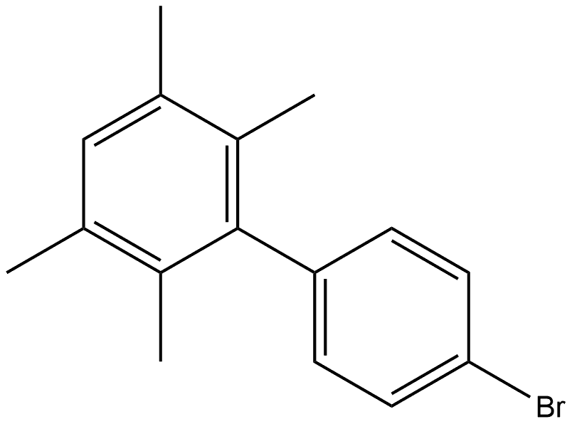 4'-Bromo-2,3,5,6-tetramethyl-1,1'-biphenyl Structure