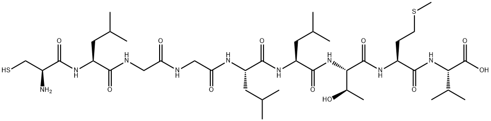 病毒潜伏膜蛋白 LMP2 (426-434) 结构式