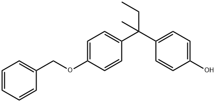 Bisphenol B Monobenzyl Ether Structure