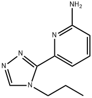 6-(4-propyl-4H-1,2,4-triazol-3-yl)pyridin-2-amine|