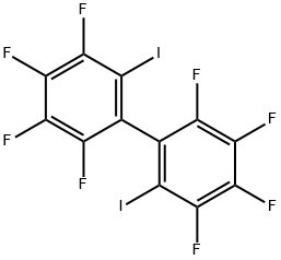 1,1'-Biphenyl, 2,2',3,3',4,4',5,5'-octafluoro-6,6'-diiodo- Structure