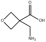 3-(氨甲基)氧杂环丁烷-3-羧酸 结构式