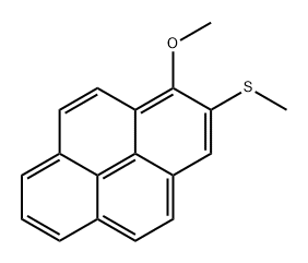 Pyrene, 1-methoxy-2-(methylthio)-,1527009-83-1,结构式