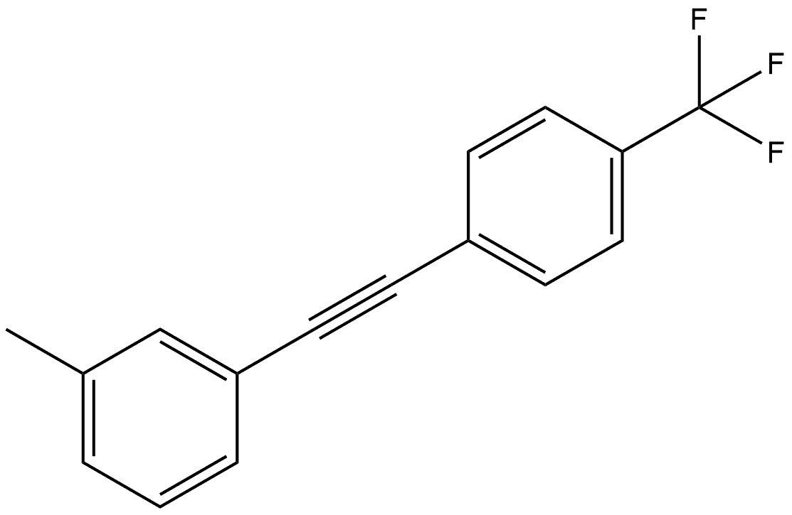 1527565-98-5 1-Methyl-3-[2-[4-(trifluoromethyl)phenyl]ethynyl]benzene