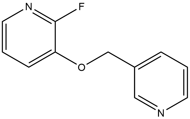 2-Fluoro-3-(3-pyridinylmethoxy)pyridine Structure