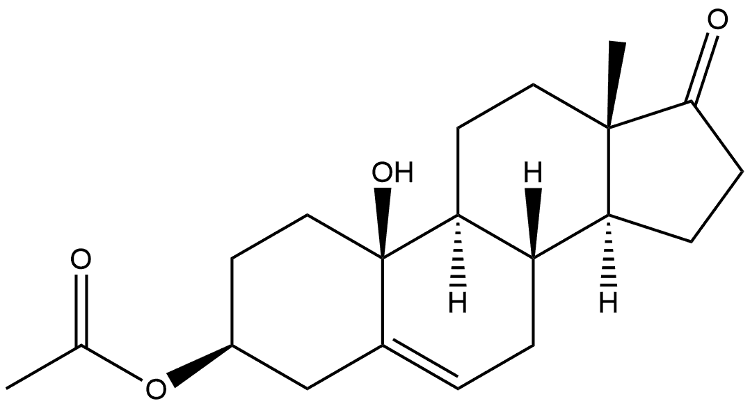 Estr-5-en-17-one, 3-(acetyloxy)-10-hydroxy-, (3β)- Structure